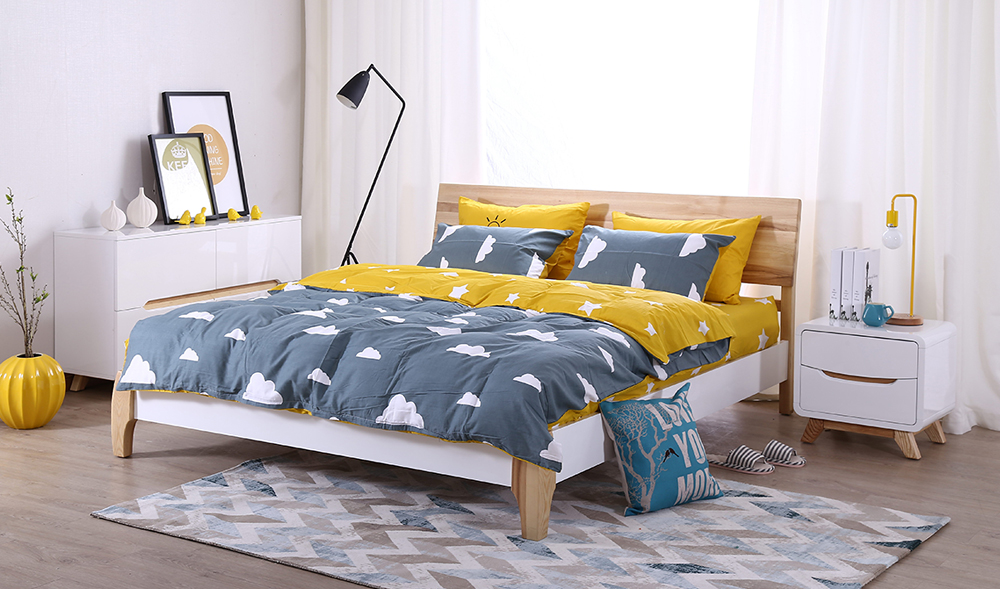 A3203床+B3202床頭柜+U6201餐邊柜